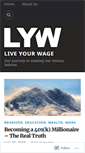 Mobile Screenshot of liveyourwage.com